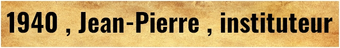 instituteur